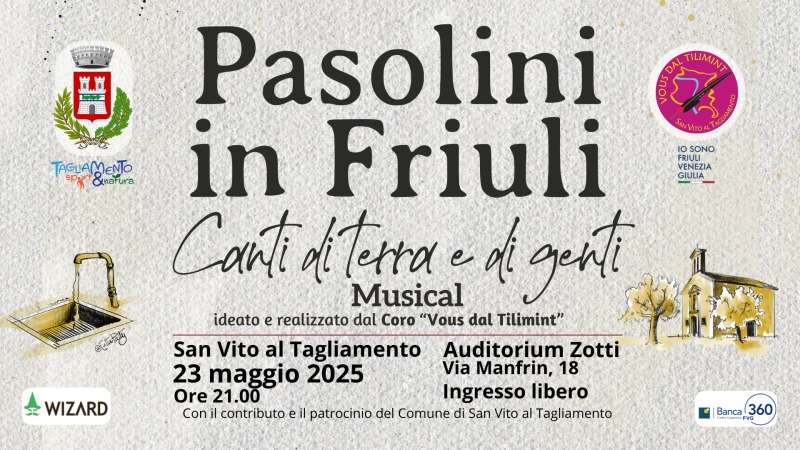 Pasolini in Friuli. Canti di terre e di genti