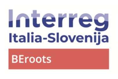 Logo Interreg Italia-Slovenija progetto BEroots