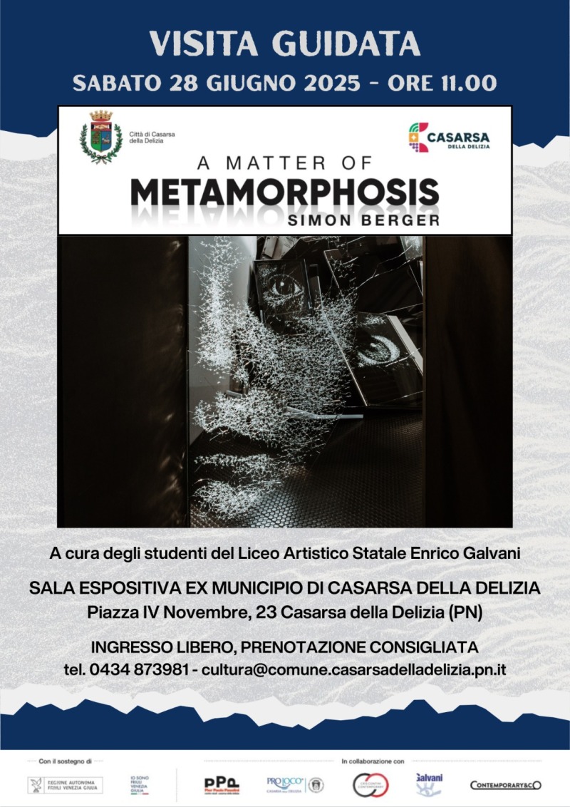 Visita guidata alla mostra di Simon Berger