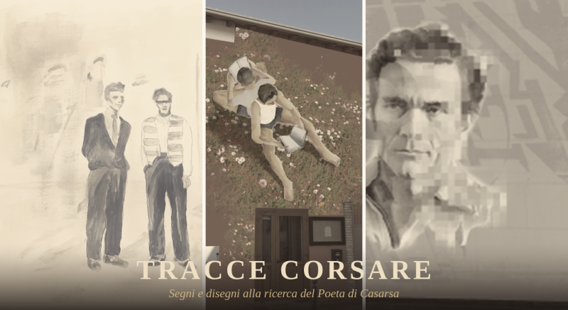 Immagine raffigurante il collage di tre dei 5 murales realizzati